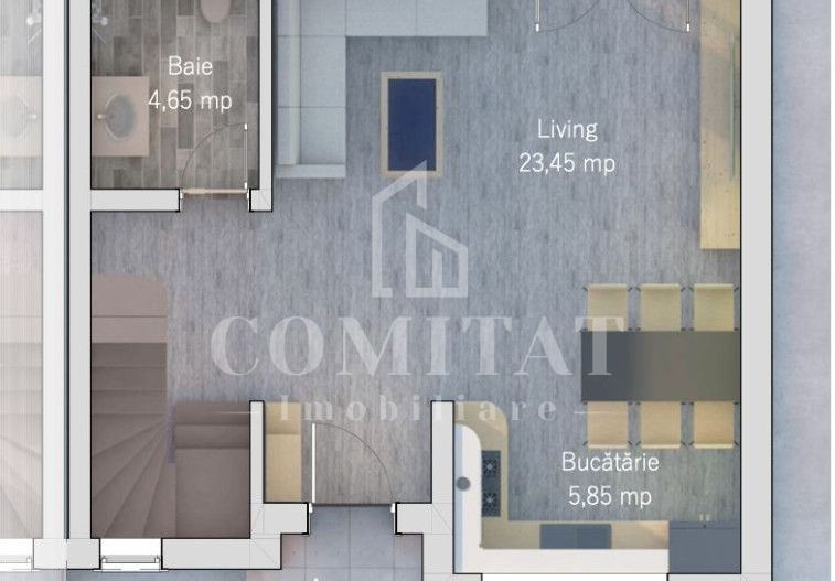 Casă cuplată zona străzii Cătanelor - Poză 8