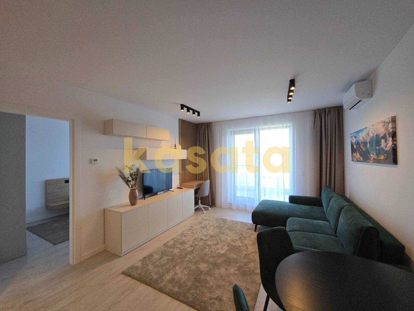 Inchiriere 2camere Mobilat view padure Baneasa Greenfield - Poză 1