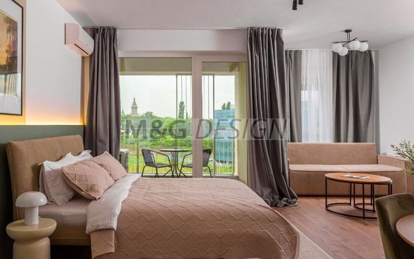 Apartament 1 camera Circumvalatiunii bloc nou cu loc de parcare inclus - Poză 4