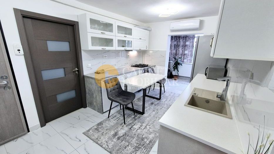 CUG 3 camere Renovat - mobilat - bloc 1986 - Loc parcare - Poză 3