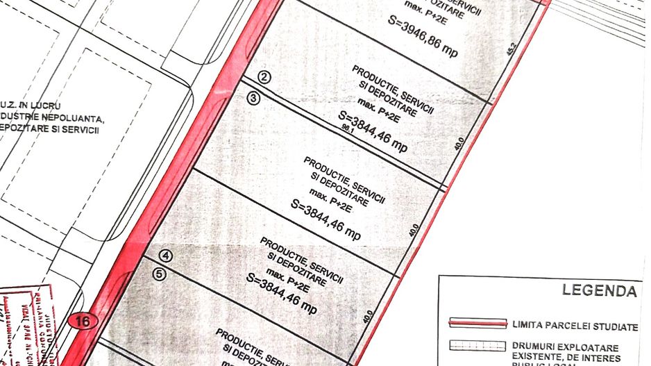 Teren Industrial Zona Șagului- 35eur mp - Poză 13