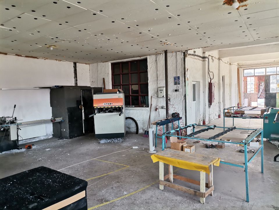 Vanzare hala atelier, stradal, Stalpeni - Poză 3