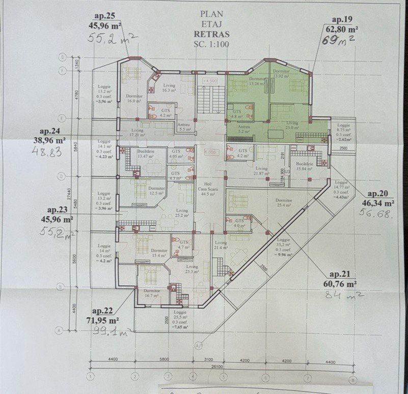 Apartamente de vânzare în Ciorescu, Mun. Chișinău - Poză 6