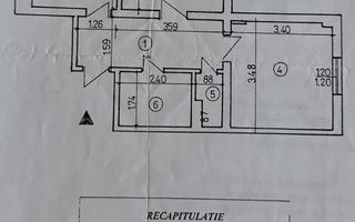 Apartament 2 camere | Gara Obor – Pantelimon | 55 mp | centrală proprie - Schiță 9