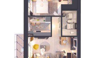 APARTAMENT 2 CAMERE | PALLADY | METROU NICOLAE TECLU - Poză 8