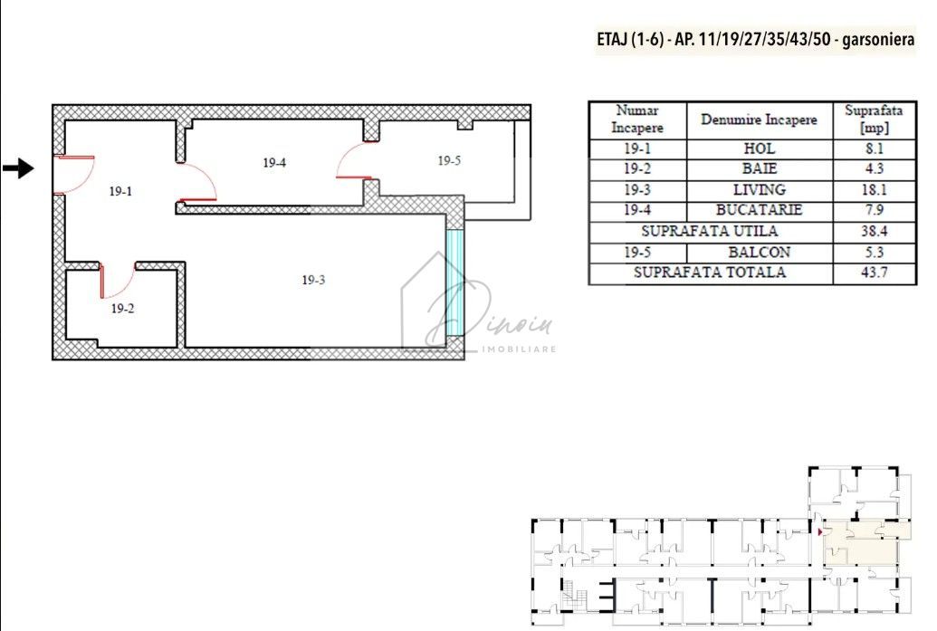Garsoniera Premium Zona Metalurgiei I Predare imediata I COMISION 0% - Poză 2