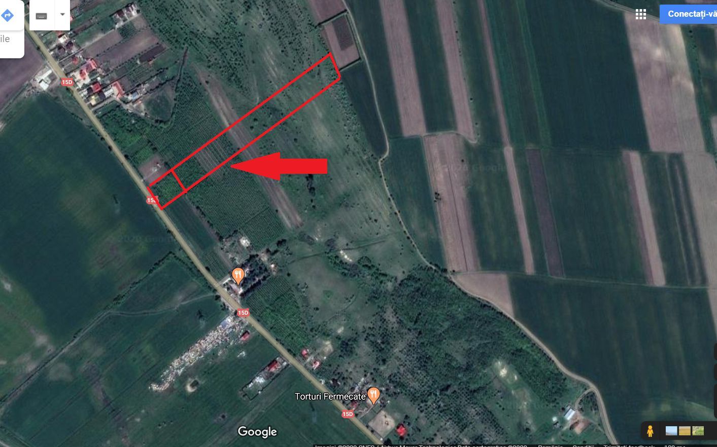 Teren 2500 mp intravilan + extravilan, zona Ciusmeaua Moldovencei. - Poză 1