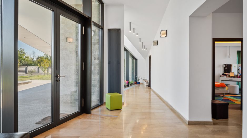 Vilă Futuristă: Eleganță & Inovație la limita pădurii, piscină, 4500mp - Poză 23