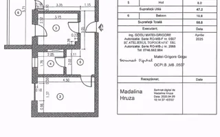 Apartament 2 Camere de Lux /Fabrica de Glucoza/Predare la alb-169.000 € - Schiță 11
