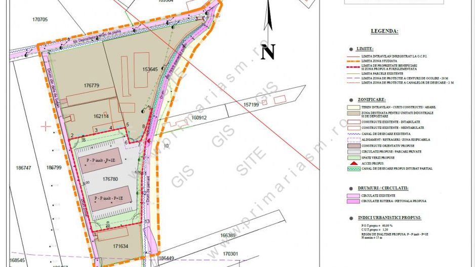 De vânzare teren cu P.U.Z aprobat Str Depozitelor Satu Mare - Poză 1