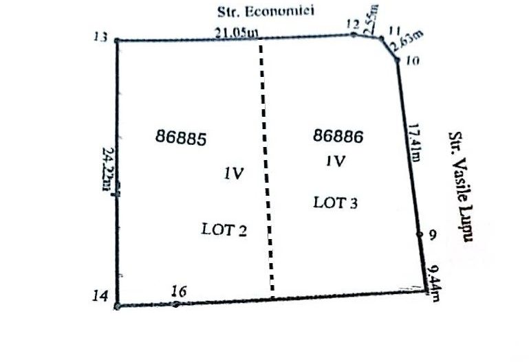 TEREN INTRAVILAN 618 mp, zona CARTIER; - Poză 3
