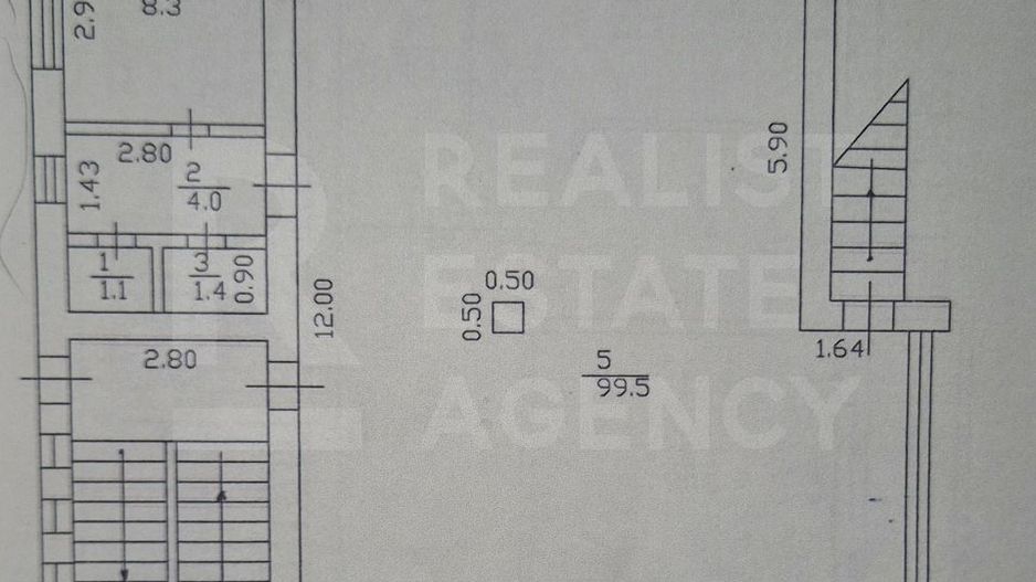 Chirie, spațiu comercial,  99.5 mp str. Ștefan cel Mare, Bălți - Poză 2