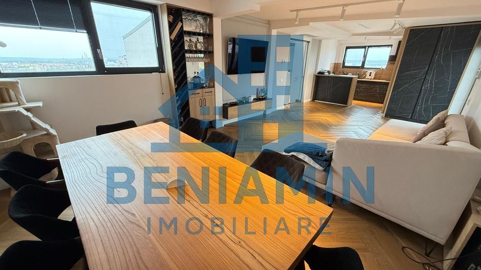 Penthouse cu piscina la etajul 11-Mobilat Lux-300mp-parcare-lift - Poză 10