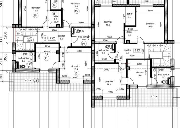 Duplex Ialoveni  315 mp - Poză 14