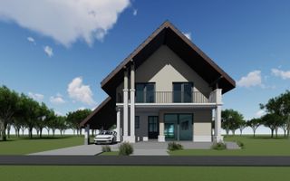 Casa Noua-Orlat 4 camere 2 terase 340 mp teren - Poză 3