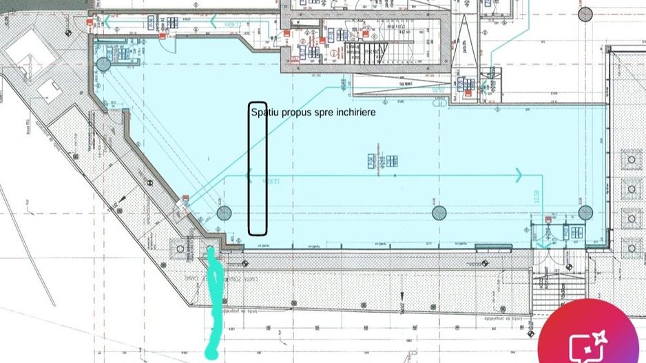 Spațiu comercial ideal pentru restaurant - Schiță 13