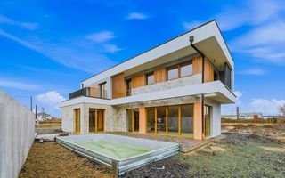 Casa individuala nZEB cu piscina, 501 mp teren, 160mp utili, Sanicoara - Poză 1