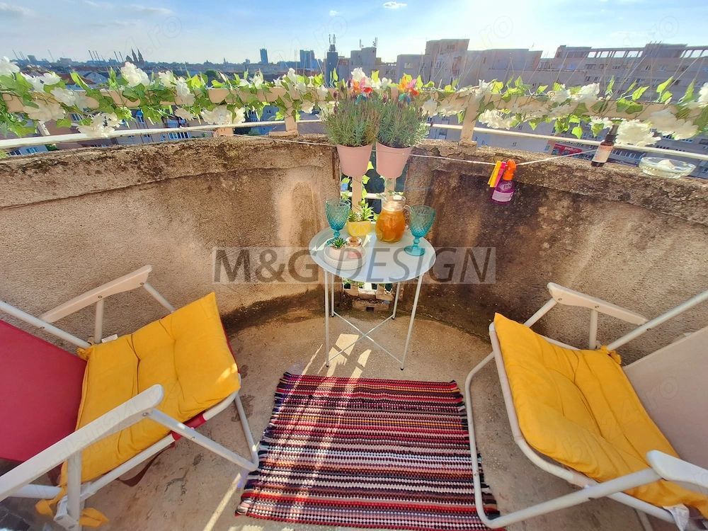 Apartament 1 camera,  Modern-Dorobantilor, 38mp cu centrala - Poză 9