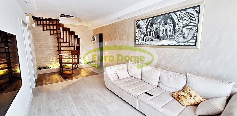 Apartament generos- 86mp utili cu scara interioara, mobilat si utilat modern - Poză 1