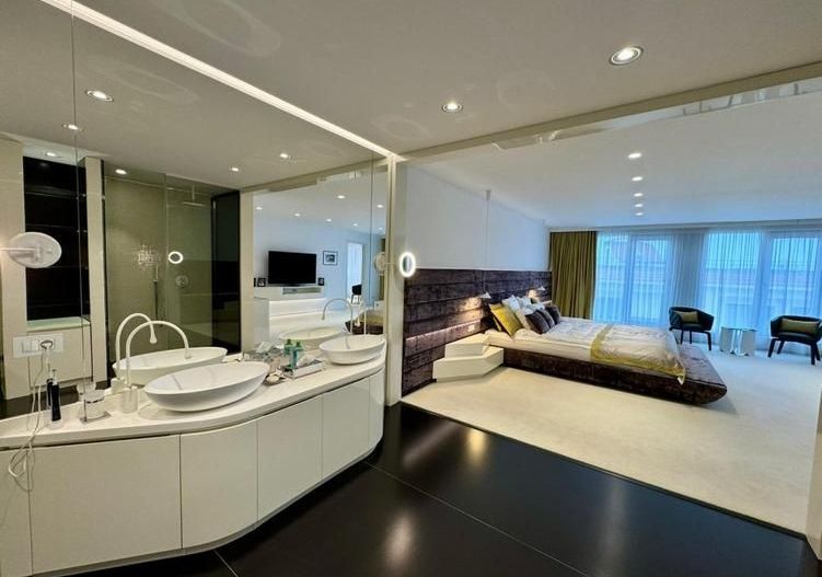 Penthouse Herastrau 116 terasa,mobilat si utilat loc de parcare si boxa subteran - Poză 15