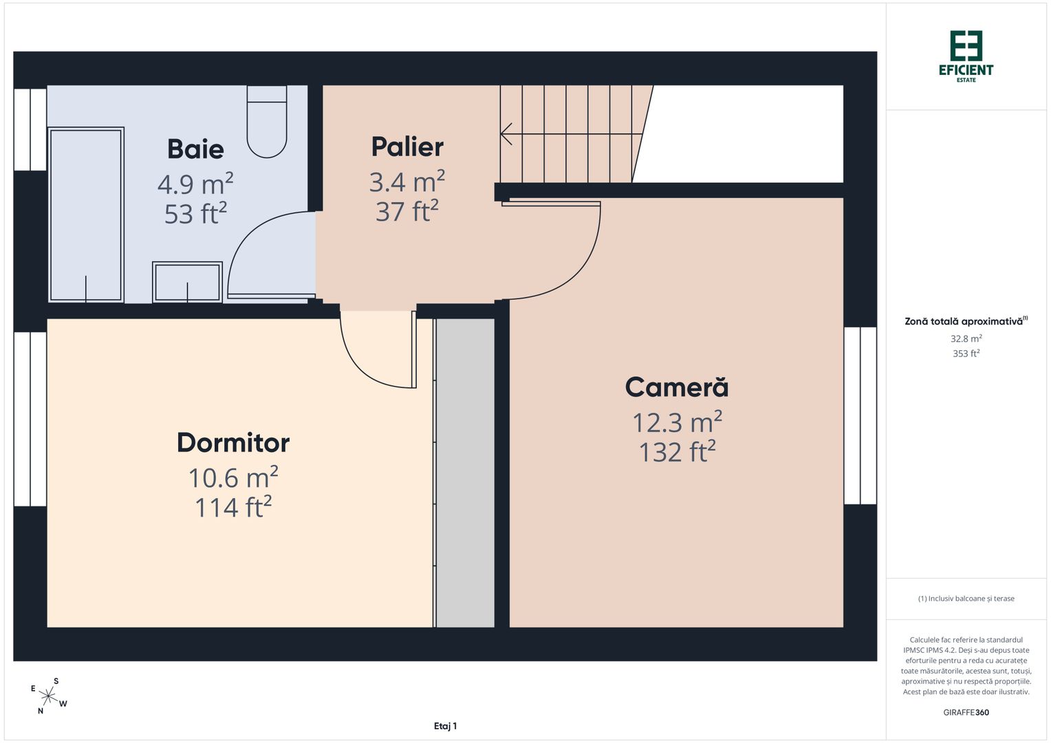 Casă tip Duplex cu 3 camere și garaj - Bucovăț - Timișoara - Poză 31