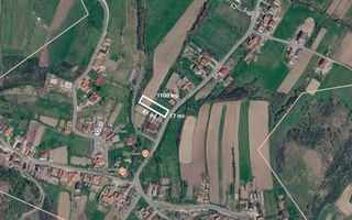 Teren intravilan 1100 mp – Hidișelul de Jos, cu utilități la limită - Poză 4