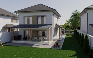 Casă individuală | 4 camere, 3 băi | teren 476mp |Șura Mică (zonă Sala de Sport) - Poză 1