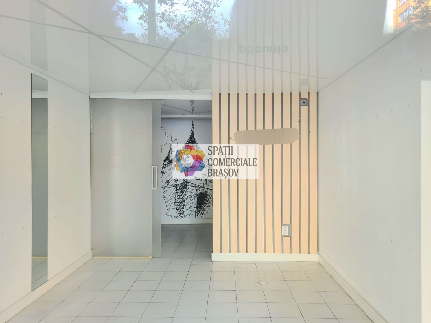 Spatiu comercial de închiriat Brasov - 44 mp # spatii-comerciale-brasov.ro - Poză 1