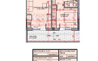 Apartament 2 cam bloc nou în Zona Pallady metrou Teclu - Schiță 5