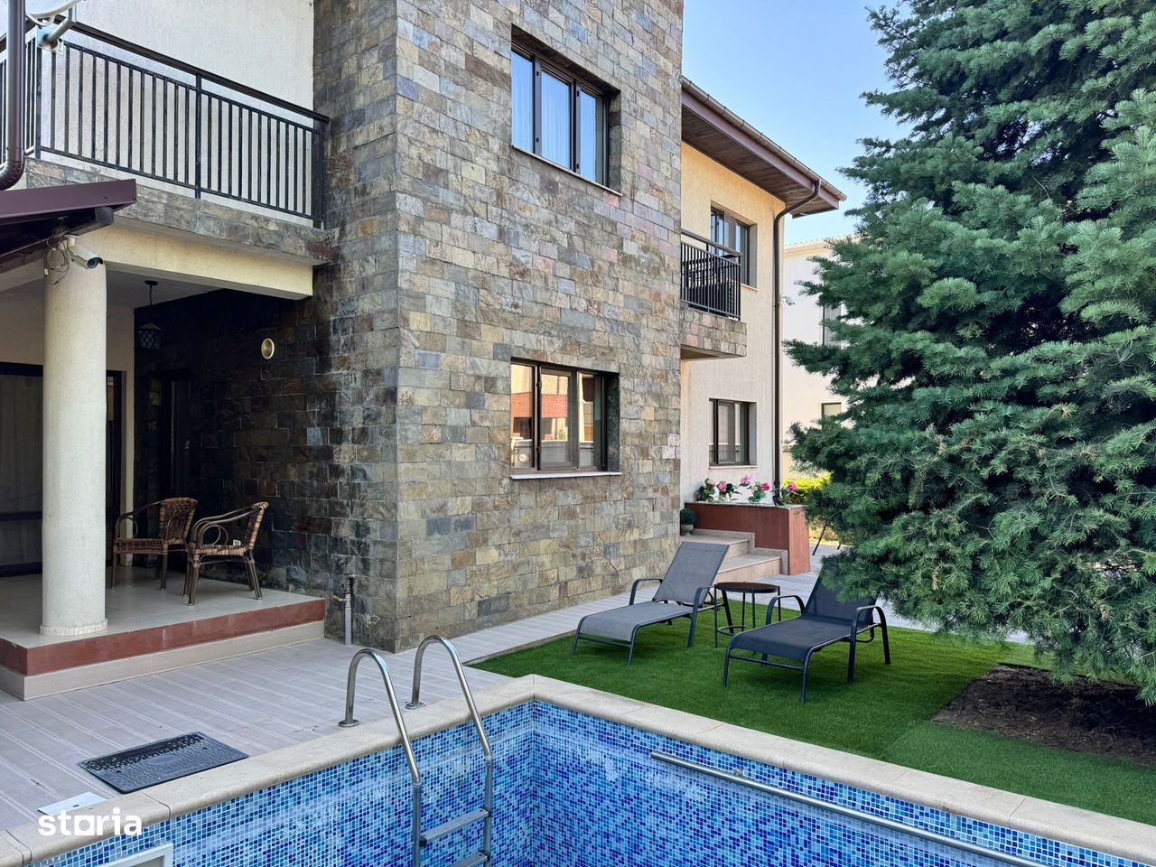 Vila P+1E cu piscina, mobilată si utilată, str. Drumul Negru, Pipera - Poză 3