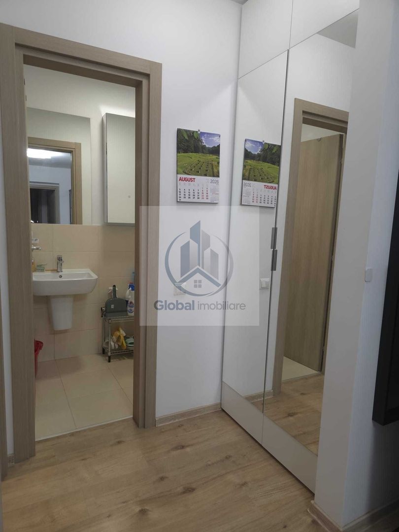 Inchiriez apartament 4 camere, 100 mp, 2 bai, in Greenfield Baneasa. - Poză 6