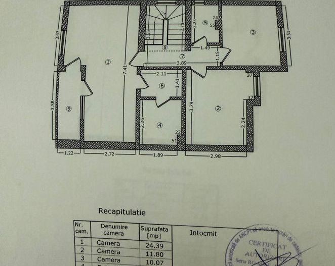 Vila D+P+ E1+M || CURTE PROPRIE SI GARAJ || EXPOZITIEI - Schiță 25