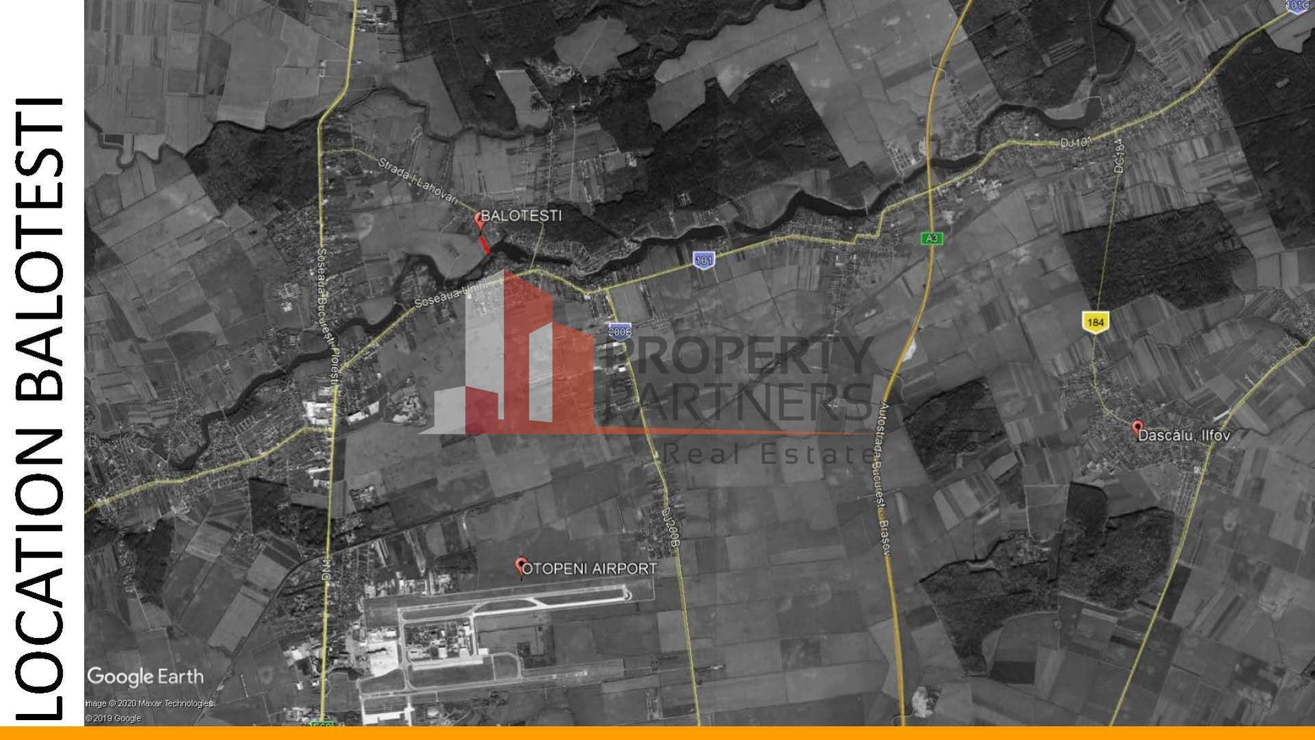 Teren intravilan in Balotesti, pe marginea lacului - Poză 5