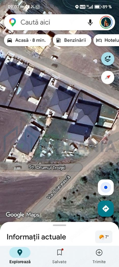 Teren intravilan de vanzare, 500 mp, Dancu, Strada Via Boiereasca - Poză 2