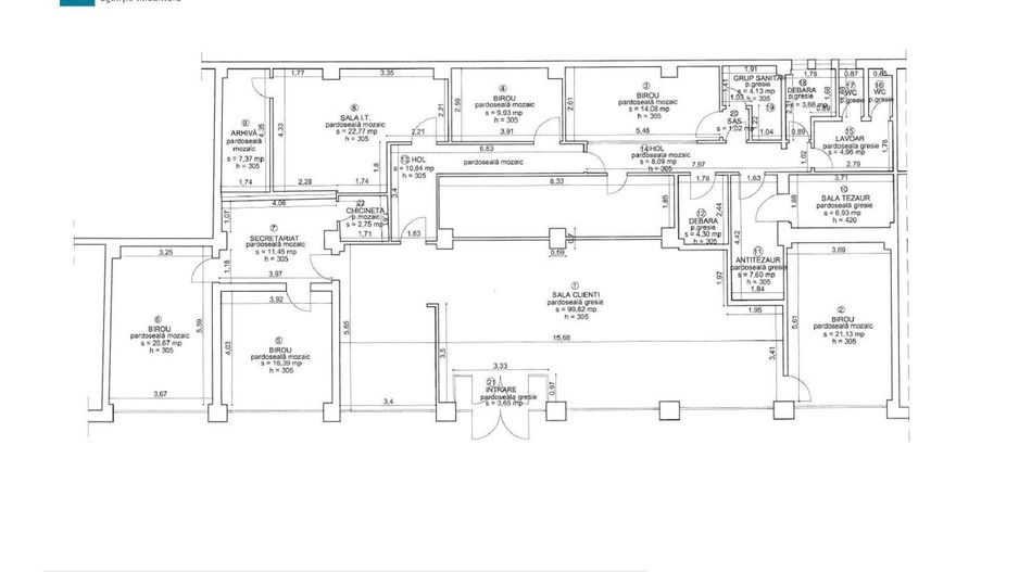Spațiu comercial open-space zona Atrium Mall - Poză 2