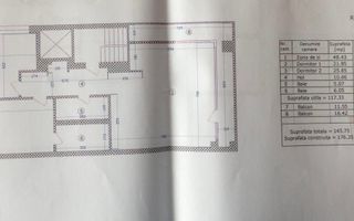APARTAMENT SPATIOS LA INCHIRIERE IN BLOC BOUTIQUE ZONA FLOREASCA - Schiță 10