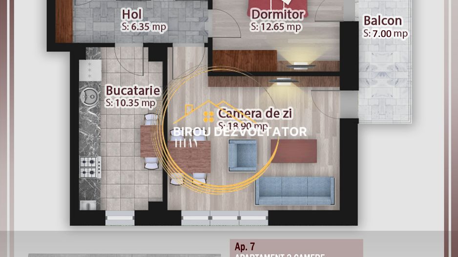 Decomandat Zona verde pallady metrou Teclu Pre promotional TVA 21 - Schiță 2