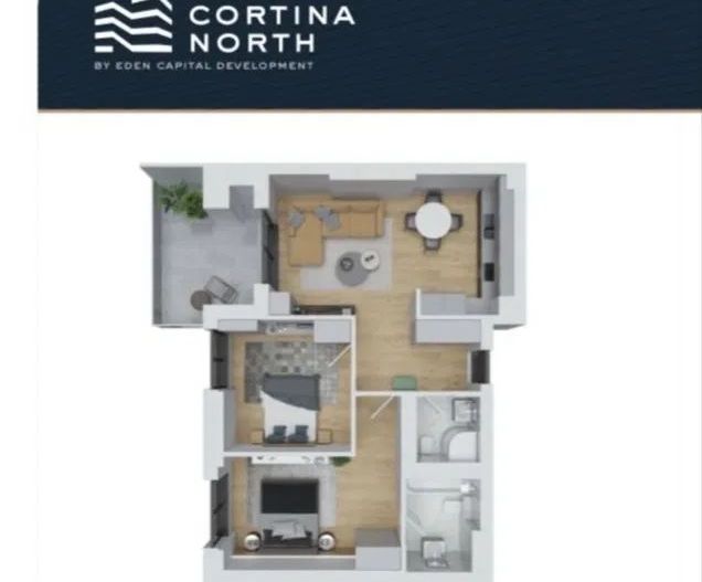 Închiriez apartament 3 camere – prima închiriere Complex Cortina - Poză 6