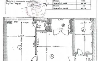 Apartament 2 Camere de vânzare Ultra-Central | Universitate -FARA RISC SEISMIC - Poză 14