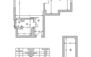 Apartament cu 2 camere 54,80 mp + 8,30 mp boxa - Gradina Botanica Cotroceni - Poză 8