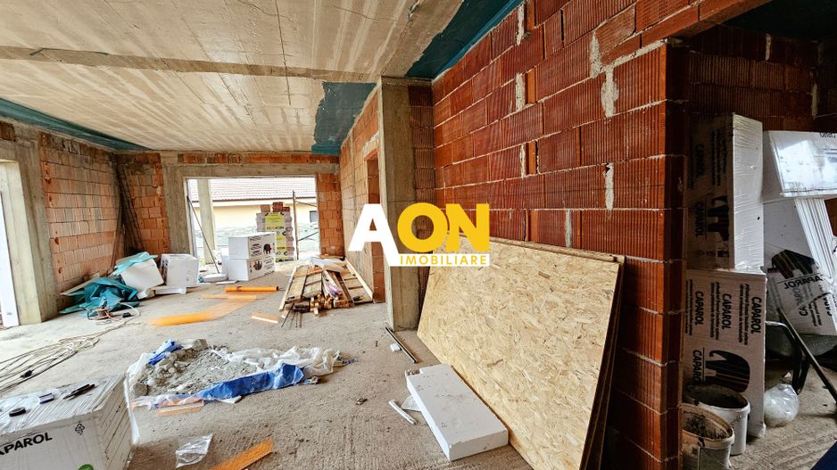 Casa nouă 123 mp utili, semifinisată, 535 mp teren, pod mansardabil - Poză 5