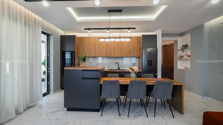 AP. 4 CAMERE - MOBILAT LUX, PARCARE INCLUSA, BOXA, PENTHOUSE STYLE - Poză 2