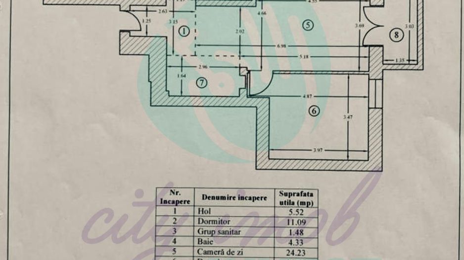 Apartament 3 camere modern – 2015, luminos - Poză 4