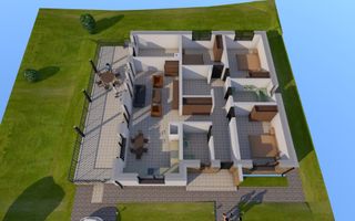 Casa 4 camere,2 băi,127 mp, 618mp teren,  0% comision - Poză 4