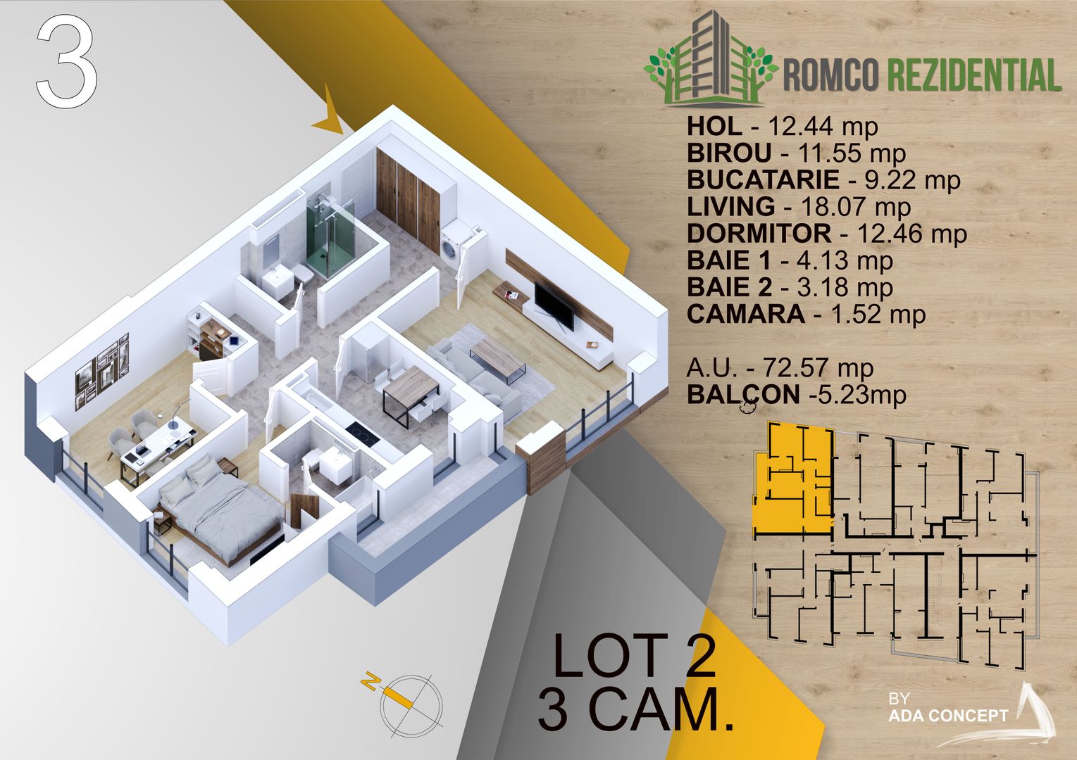 3 camere- panouri solare- tehnologie  NovingAIR - Schiță 9