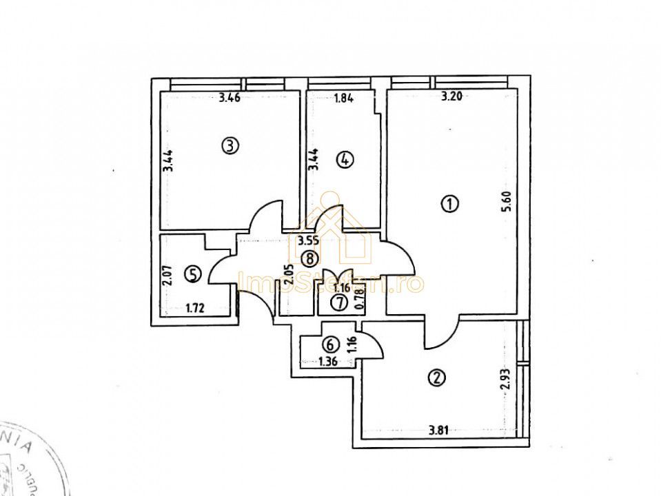 Constanta - apartament 3 camere vizavi de parcul Garii - Poză 4