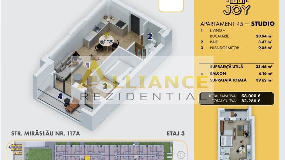 5 Min-Metrou Berceni-2 Camere-Complex Nou - Poză 10