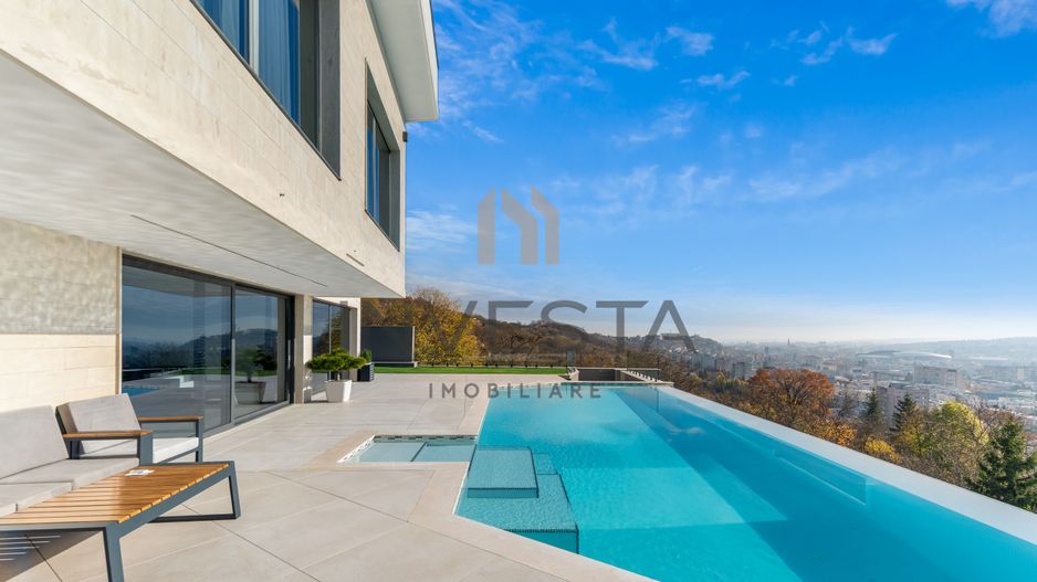 Vila unica cu panorama superba asupra Clujului, cartier Grigorescu! - Poză 4