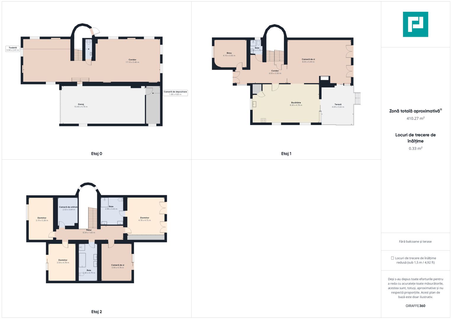 Vilă/casă cu 6 camere 400mp în Dumbrăvița - Poză 19