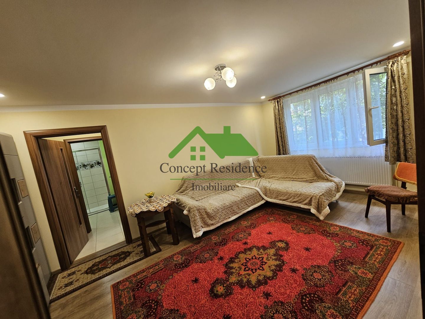 Apartament 2 camere de închiriat, parter, mobilat complet, Aleea Noua - Poză 1
